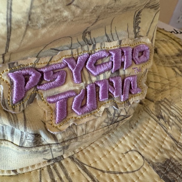 Psycho Tuna Booney Yellow Ducks Bucket Wide Brim Hat One Size - Picture 3 of 5
